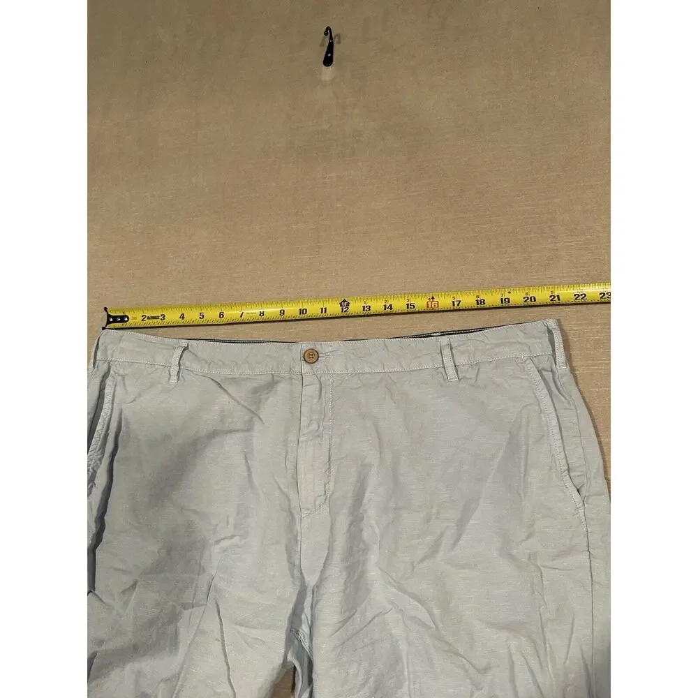 Faherty Linen‎ Shorts Mens Size 42 Blue Blend Sunwashed Chino 9